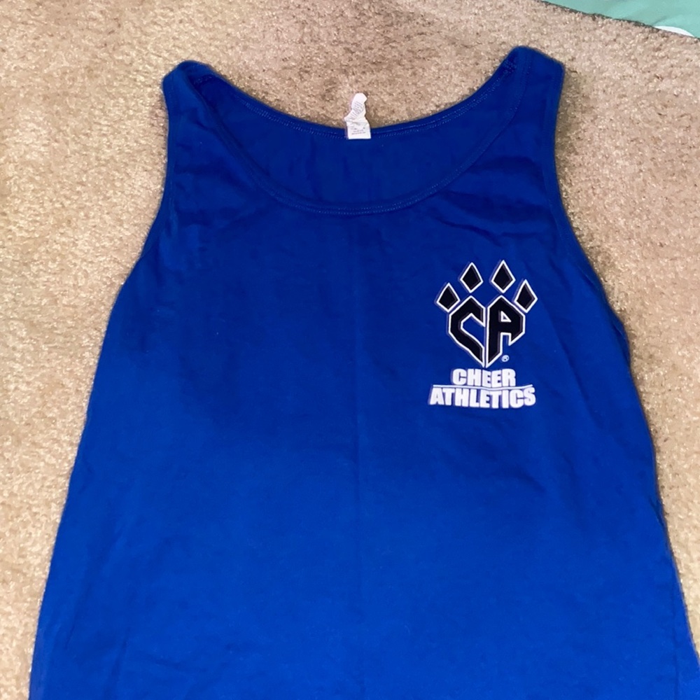 Cheer athletics tank top